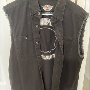 Harley-Davidson Biker Vest Size L